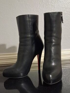 Carlo Rossetti Black Leather Women's Boots
